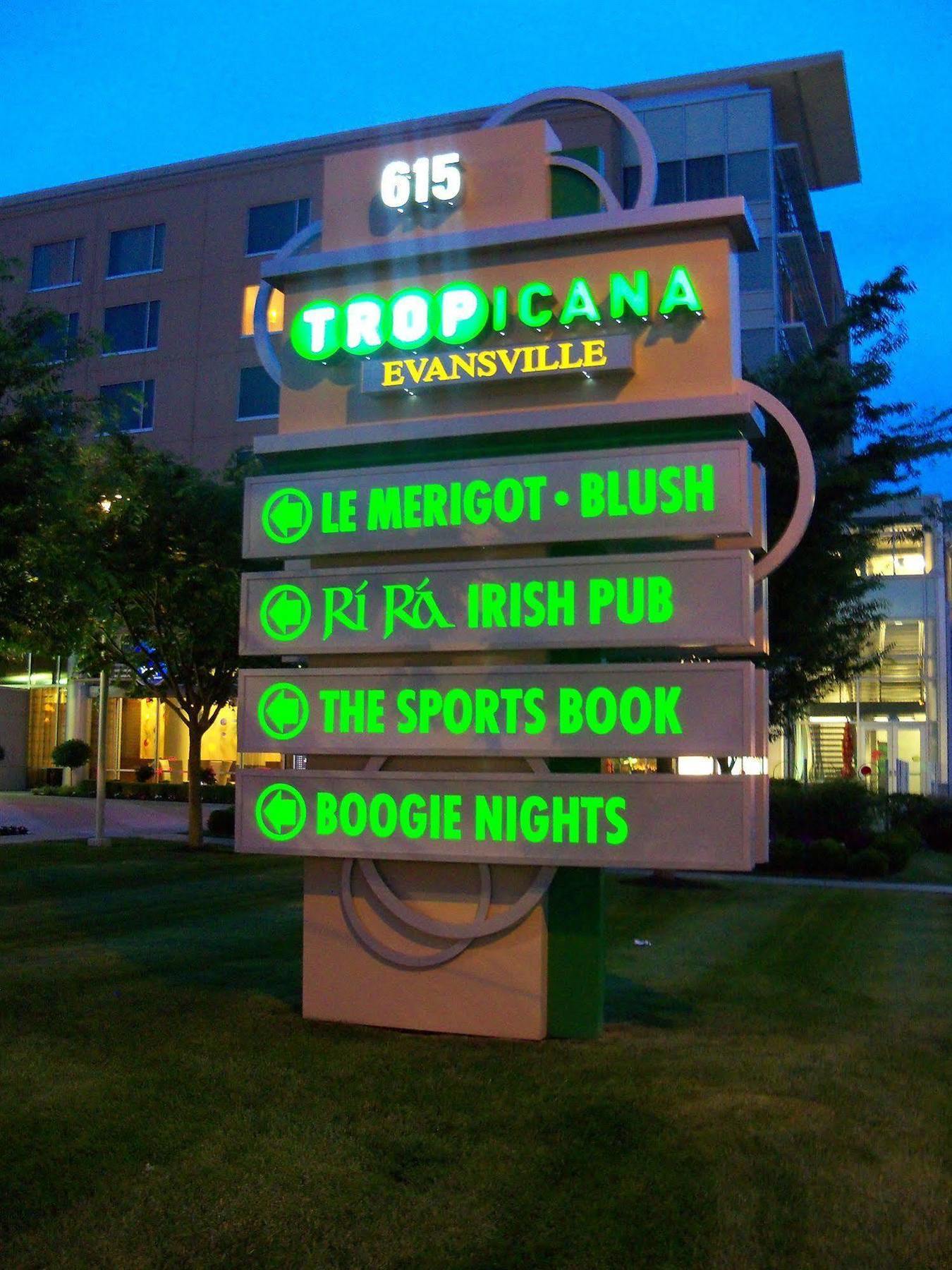 Le Merigot At Tropicana Evansville Eksteriør billede